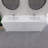 84" Double Sink Bathroom Vanity Set-1398312243