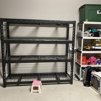 77 Wide Heavy Duty Rack with Four 24 Deep Shelves – Gladiator