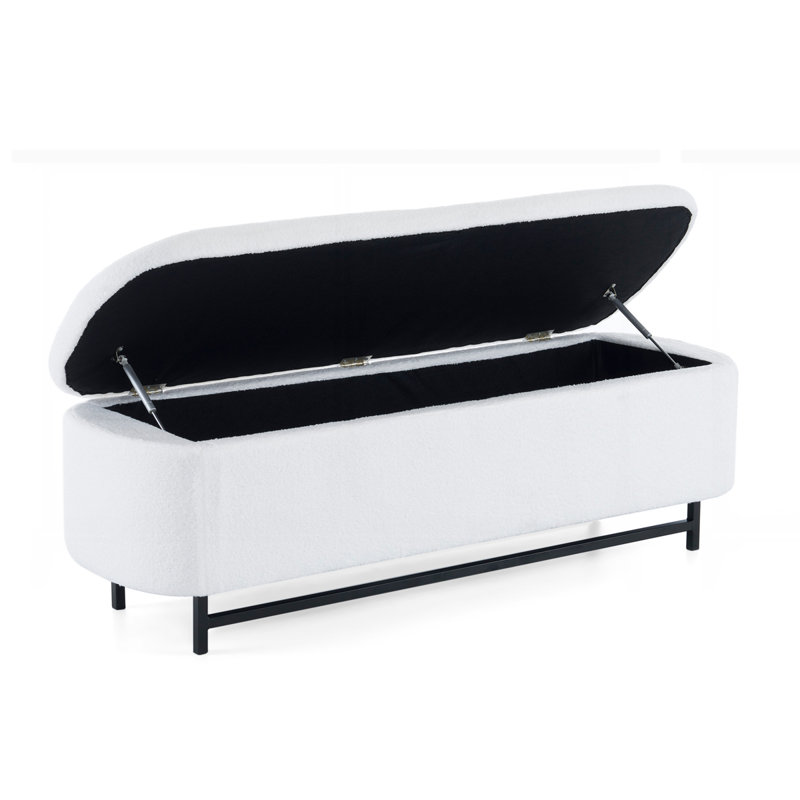 Elegant Ottoman with Spacious Storage Function