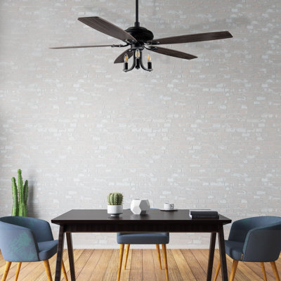 52'' Ceiling Fan with Light Kit