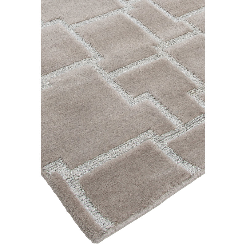Tapis en vison noué à la main Ritz, Rectangle de 10 pi x 14 pi