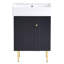 21.6" Green Bathroom vanity, Combo Cabinet, Bathroom Storage Cabinet, Single Ceramic Sink-103532462