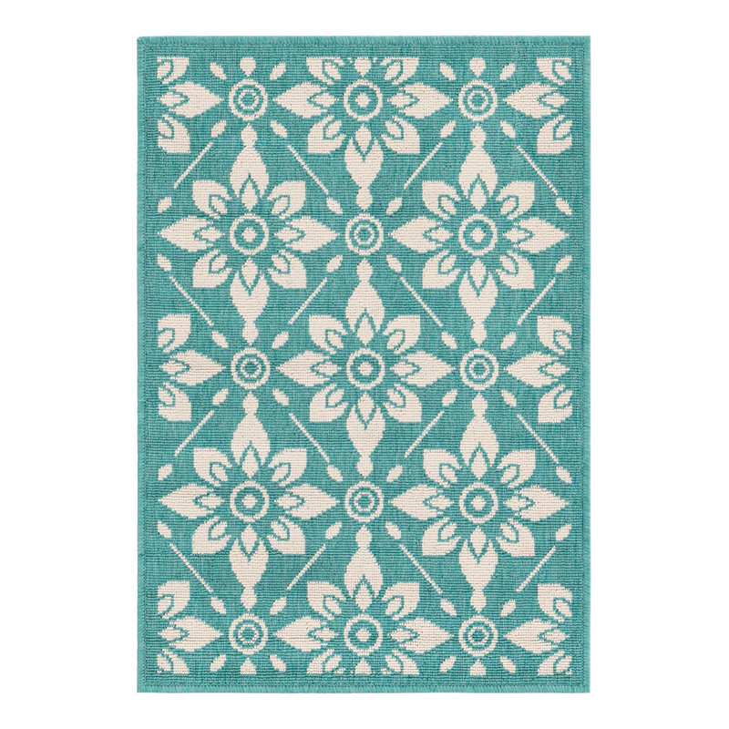 Indoor/Outdoor Trellis Area Rug, Rectangle 2' x 3'1"