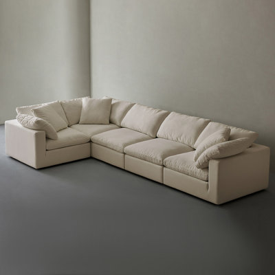L-Shaped 5 Seaters Sectional Sofa