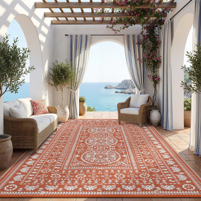 Tapis d'extérieur réversible 5 x 8 po