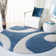 Kerio Shag Performance Abstract Rug