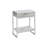 Hemy Accent Side End Table, Drawer, 1 Shelf, 20 Inch, Metal-101190784-101190786