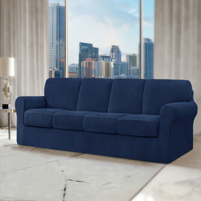 Box Cushion Sofa Slipcover