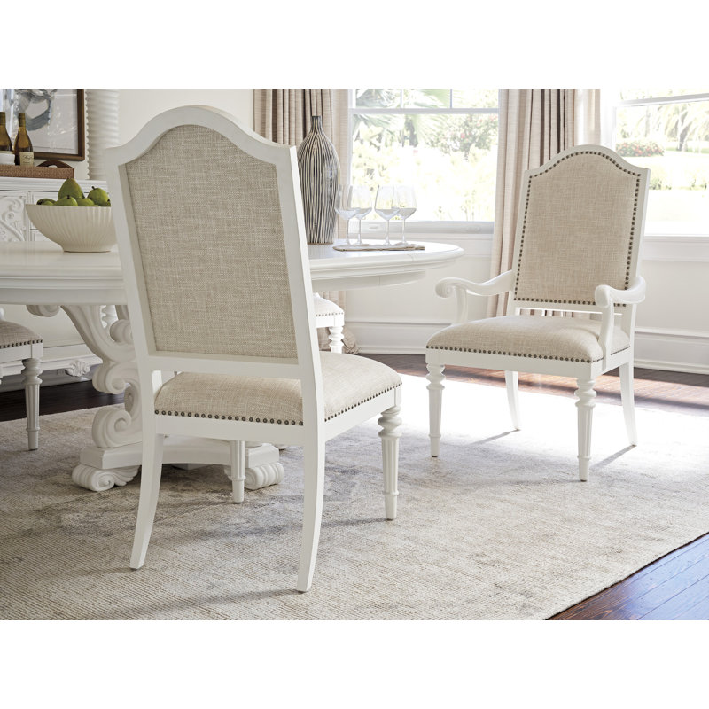 Villa Blanca Upholstered Arm Chair