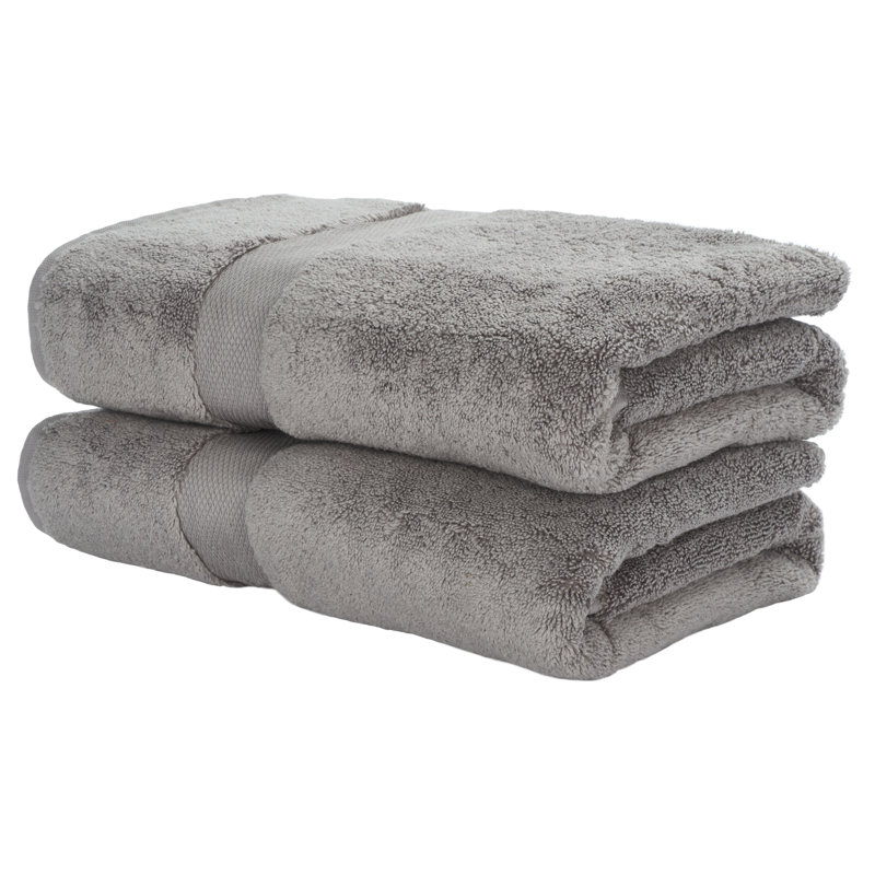 Syverson Cotton Bath Towel, Gray