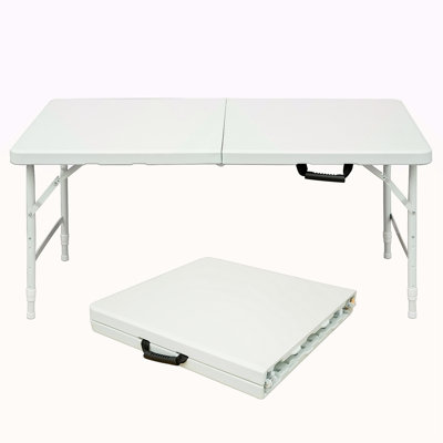 Table pliante portative 4 pi 4 po poids pliable intérieur et extérieur 135 kg