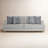 Marielle 88" Upholstered Sofa, Birch