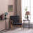 Faux Leather Slipper Chair-2115106062