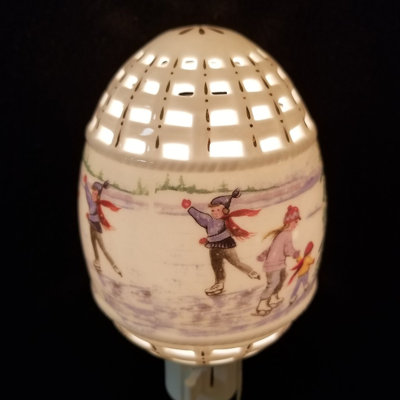 Outdoor Skating Night Light