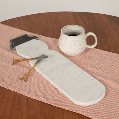 Creative Co-Op Marble Cheese Board