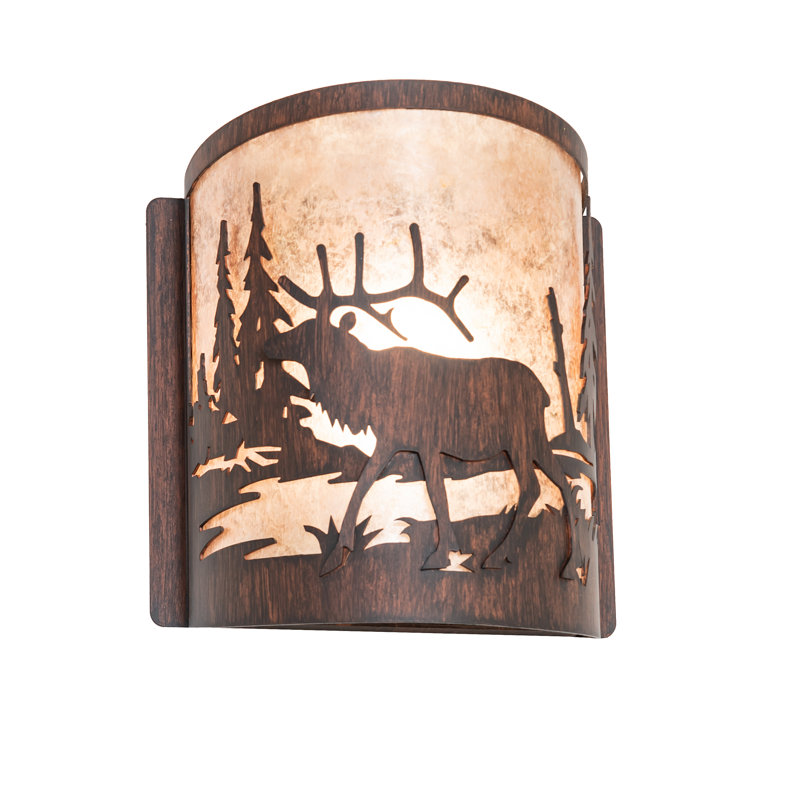 1 - Light Flush Mounted Sconce