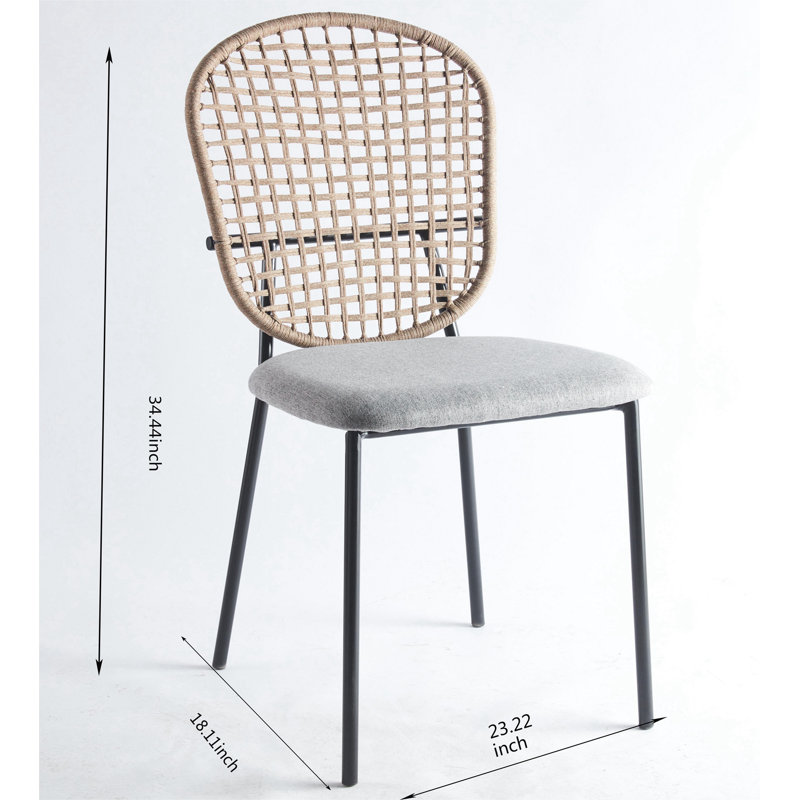 Chaise d'appoint en velours de 23,22 po Bathilda