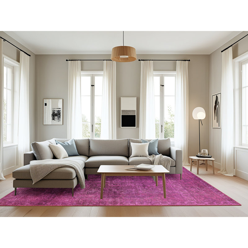Tapis oriental mauve, Rectangle 8 pi x 12 pi