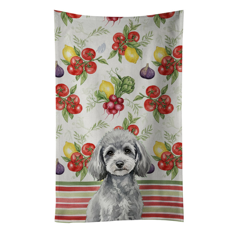 Serviette de cuisine Toy, Toy Silver Poodle