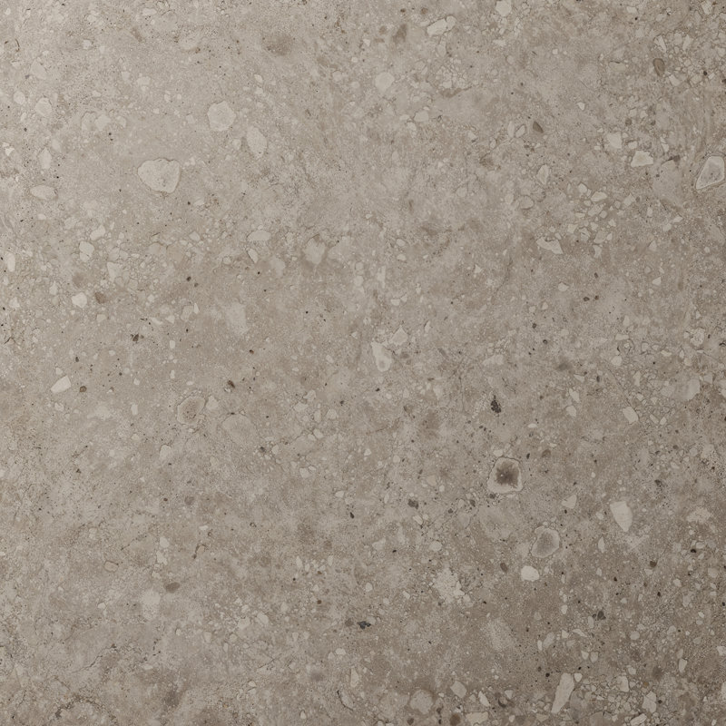 Rizo 47.16 In. X 47.16 In. Terrazzo Look Matte Porcelain Floor And Wall Tile (30.98 Sq. Ft. / Case), Taupe
