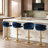 Christal Swivel Upholstered Adjustable Height Counter Stool-103009174