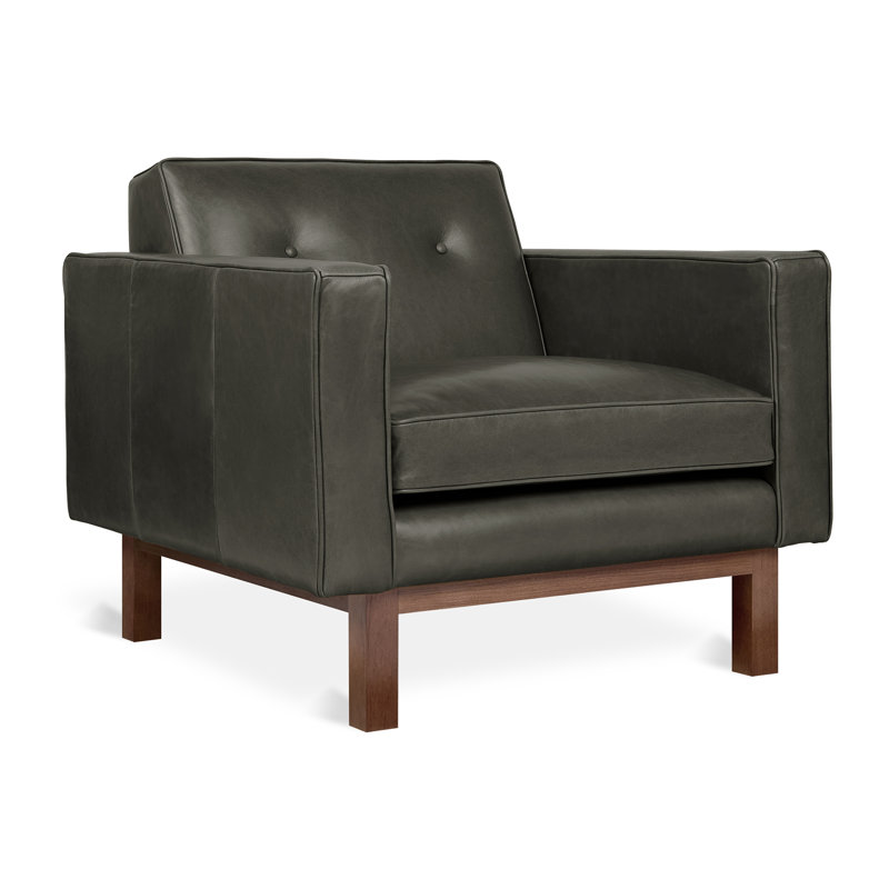 Embassy Chair, Tucson Char Leather