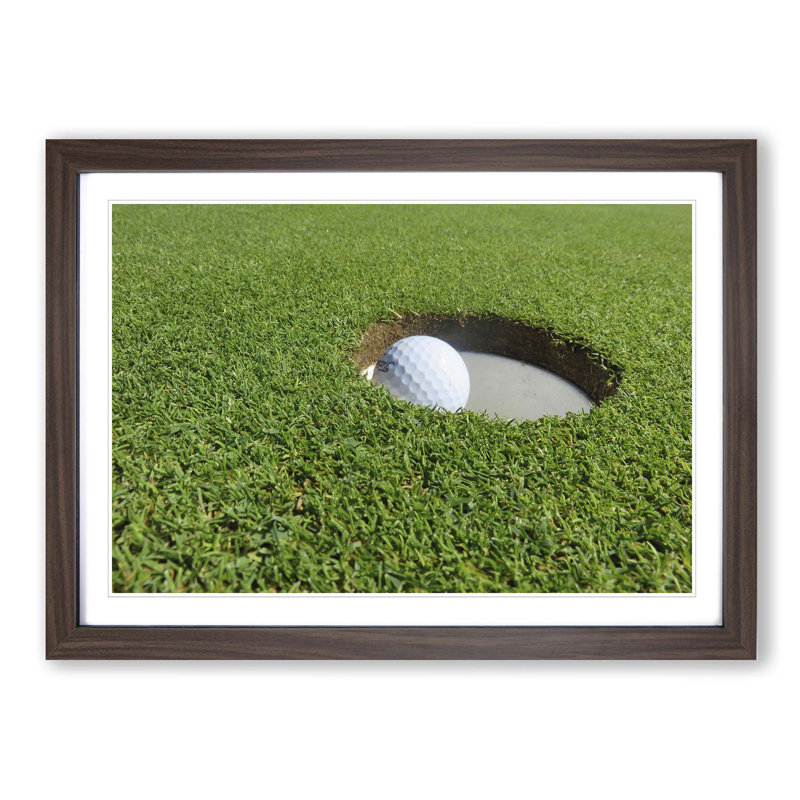 Single Picture Frame Print, Walnut