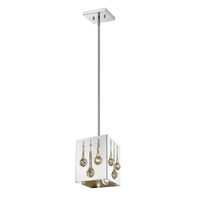 Luminaire suspendu carré/rectangulaire 1 lumières Gagnon