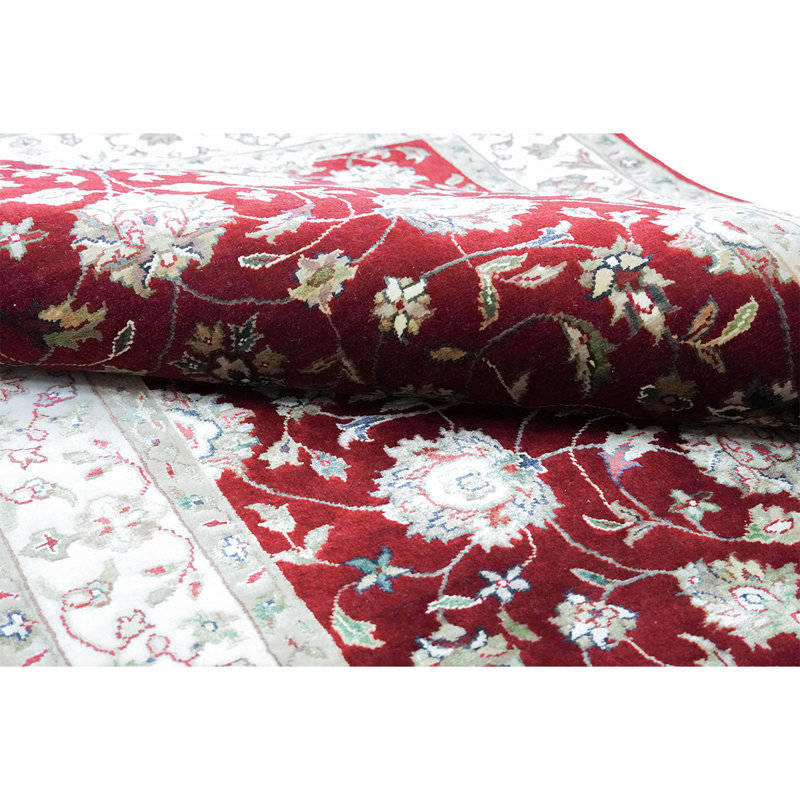 Intricately Floral Area Rug, Rectangle 10' x 14'