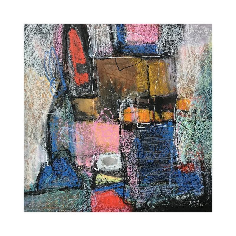 Absurd Story by Dong Su - Gallery-Wrapped Canvas Giclée on Canvas, 30.48 cm H x 30.48 cm W, Wrapped Canvas