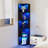 65"H Bookcase With Tri-Color Sensor Light, 5-Tier Display Bookshelf-552199621-568867926