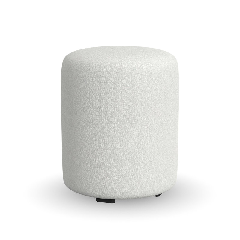 Birchbrook Upholstered Ottoman, Snow Performance Boucle