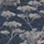 Floral Metallic Wallpaper Double Roll-1213983189