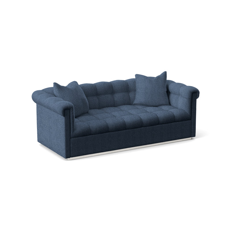 Thom Filicia Home 88" Nottingham Mid Sofa, Casa Blanca, Bennett Carolina
