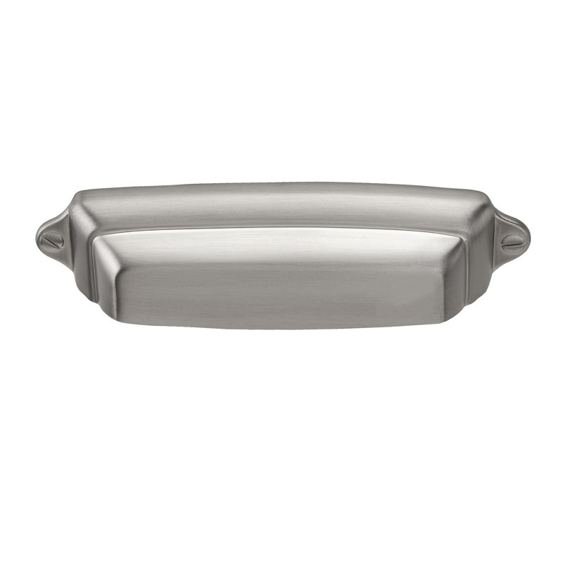Poignée tiroir Grayson 2 1/2 po, Nickel satiné