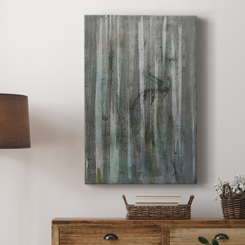 Birch Forest Abstracts I - Gallery Cavas, H 18 po x l 12 po