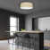 Marshall Rattan Flush Mount