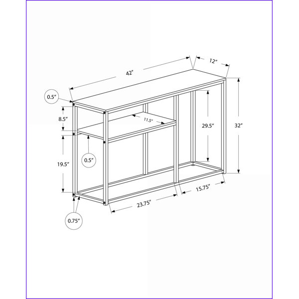 Dimensions du produit