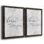 Une maison - ensemble de 2 reproductions d'art textuel-1092425810-1092425813-1092425760