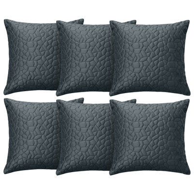 Aspire Homeware Geometric Square Velvet Cushion Covers