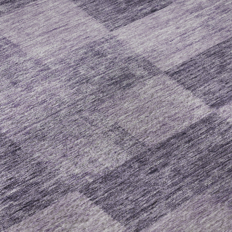Premium Machine Washable Alves AMF1139 Geometric Rug, Rectangle 9' x 12'