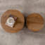 Ensemble de 2 tables basses gigognes rondes en bois pour table ronde et moderne-446235573