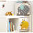 3 Sprouts - Toy Storage Cube for Baby and Kids - Elephant