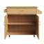 Îlot de cuisine avec étagère à épices et armoire de rangement-57998968