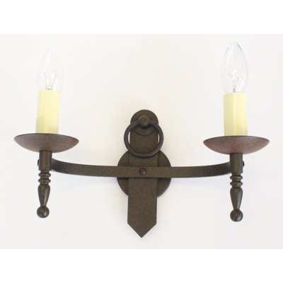 Yerington Iron Candle Wall Light