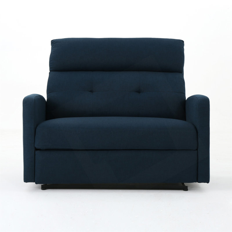Double Seat Recliner Chair With Plush Cushions
