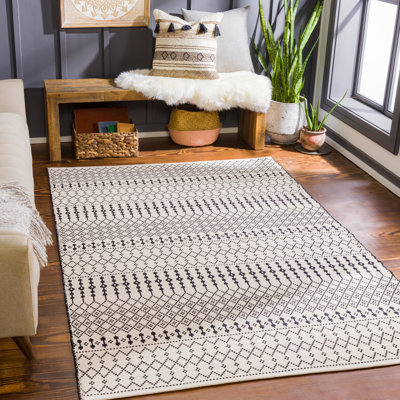 Courtdale Cotton Geometric Indoor Rug