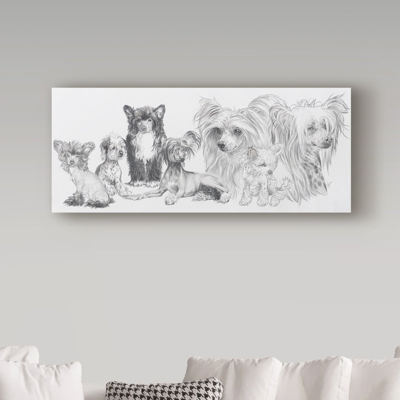Reproduction de peinture à l'huile sur toile tendue Adelphi, H 10 po x l 24 po