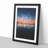 Standing Beneath the Moon in Abstract - Picture Frame Graphic Art Print-55729811-55729812