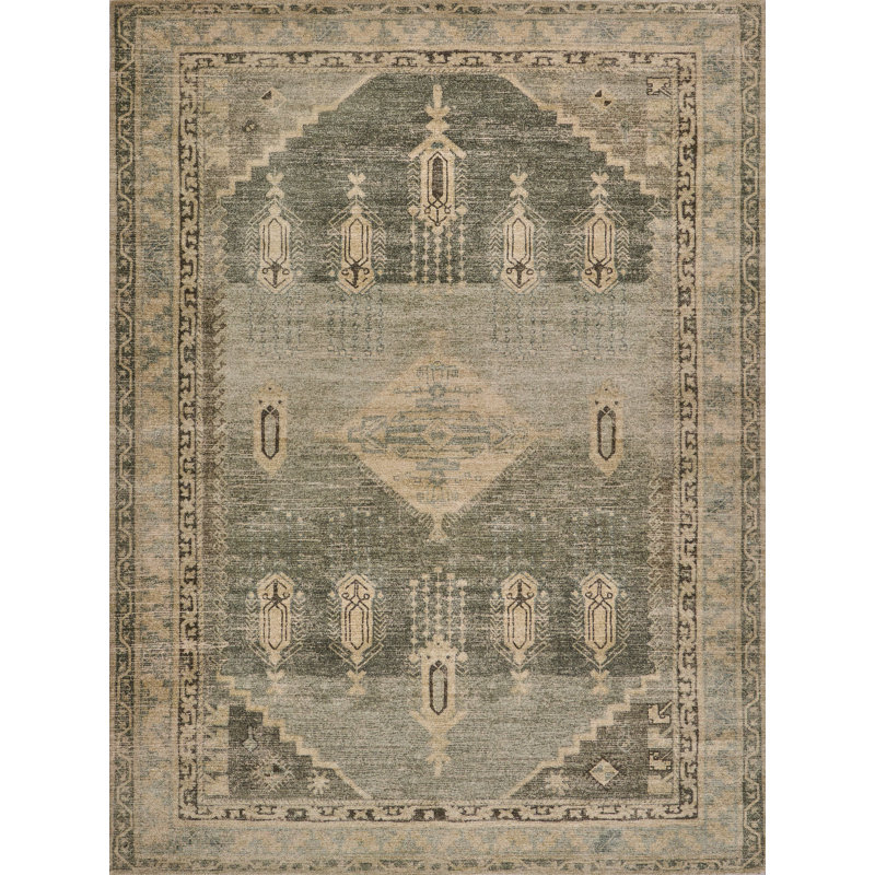 Estate handloomed PET Gray/Beige Area Rug, 8'X10'